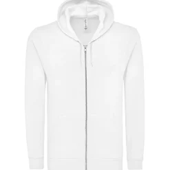 Unisex Kapuzen Sweatjacke Polycotton
