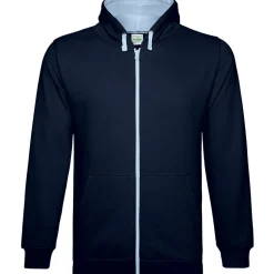 Unisex Varsity Kapuzen-Sweatjacke Zoodie