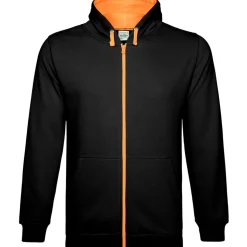 Unisex Varsity Kapuzen-Sweatjacke Zoodie
